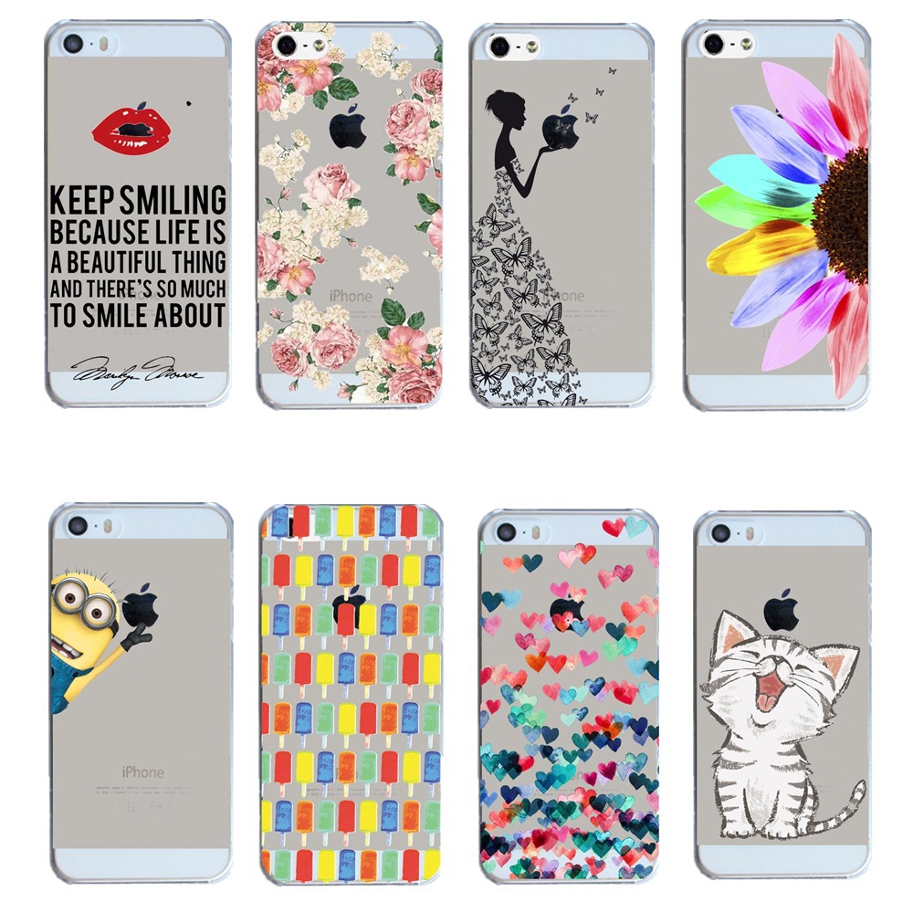 2016 New Arrival Hot Design Hard Plastic Transparent Phone