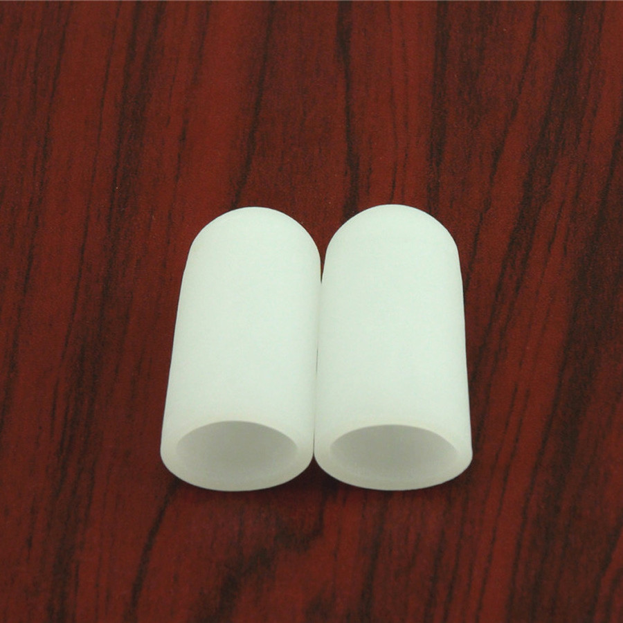 Image of 2Pcs Silicone Gel Toe Tube Foot Corns Remover Blisters Gel Bunion Toe Finger Protector Foot Massager Insoles Feet Care C129