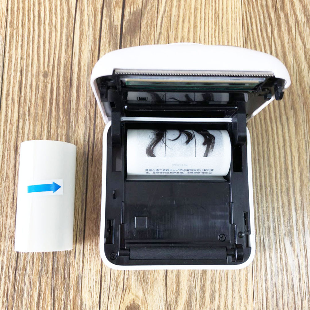 57x30mm Semi-Transparent Thermal Printing Paper Roll for Paperang Photo Printer