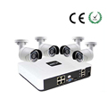 Business Home Surveillance CCTV Camera NVR KIT POE Home Security System all in one cable power