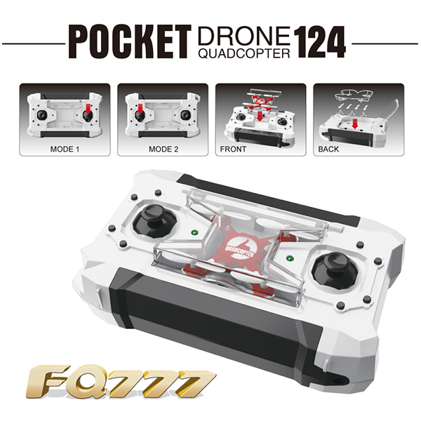 Quadcopter Дрон FQ777 124 Мини Drone Карман Дронов Quadrocopter Безголовый Режим Одним Из Ключевых Возвращения Вертолет БПЛА RTF 2.4 ГГЦ