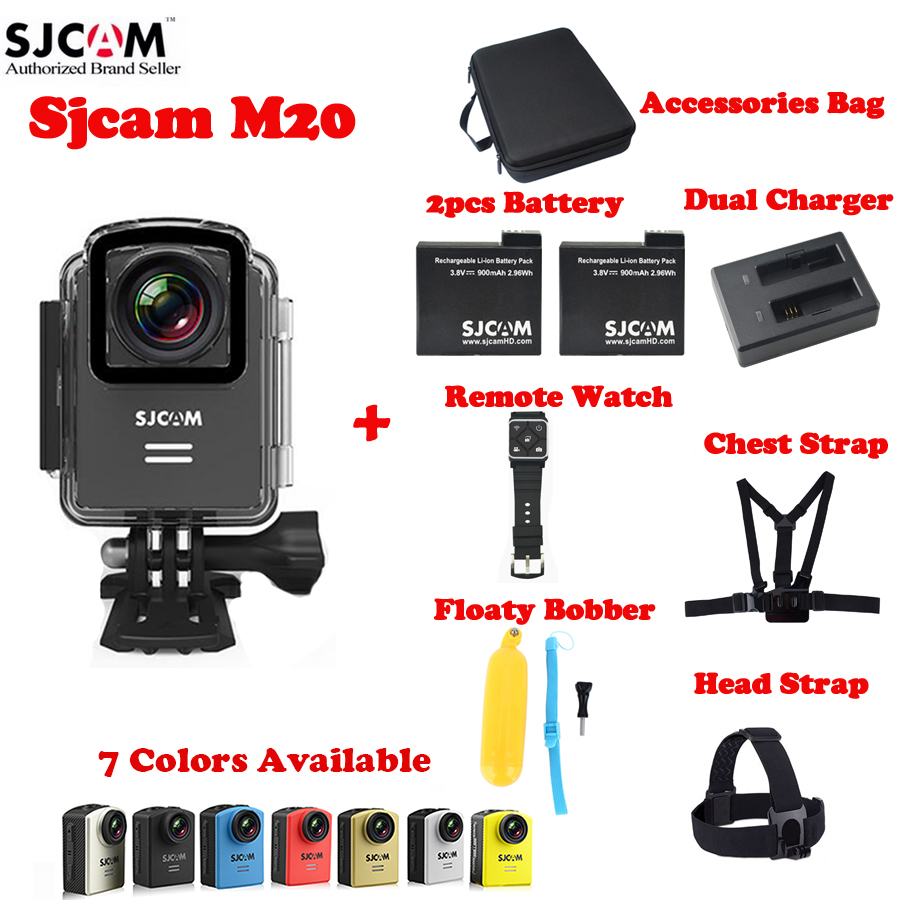  SJCAM M20 Wi-Fi     Sj Cam DV + 2  +    + Remote Watch +   + Floaty + 