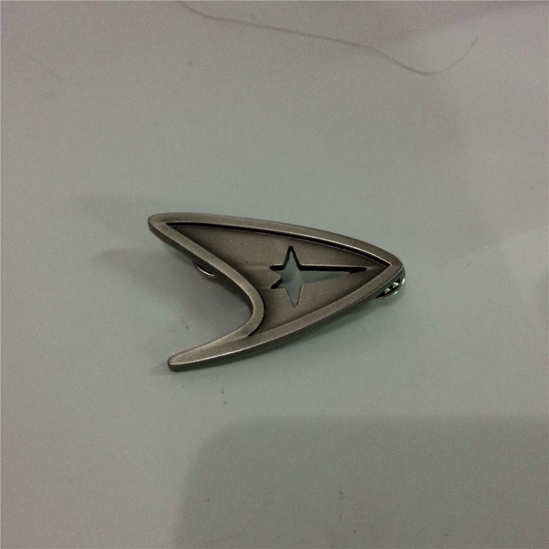 Star Trek Into Darkness Silver Plated Badge Science Museum Brooch Pins Free Shipping Popular Women And Men Brooches Pins Jewelry22