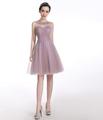 In Stock Summer Bridesmaid Dress Grape Purple Image Color US Size 6 8 10 12 In