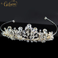 Free Shipping Classic Handmade Crystal Rhinestone Wedding Tiara Bridal Crown