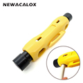Automatic Coaxial Cable Wire Stripper for RG59 RG6 RG7 RG11 CAT5 CAT6 Electric Stripping Tools Multi