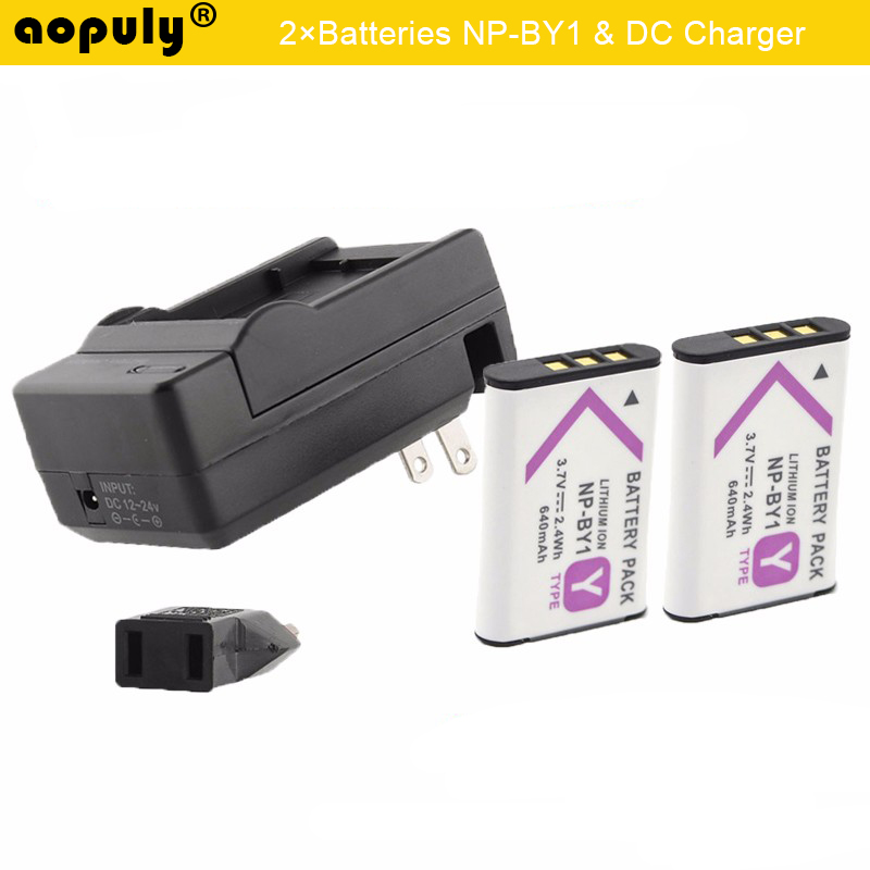  2 . NP-BY1 bateria np by1  + DC    Sony HDR-AS100v HDR-AZ1 AZ1VR AZ1VB AZ1VW.   DV 