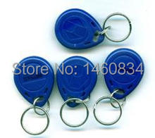 20Pcs lot 125Khz EM4305 Card Read and Rewriteable Token Tag Keyfobs Keychains Access Control