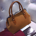 2016 Casual vintage Handbag High Quality PU leather Large and Medium Selma Top Zipper handbags women