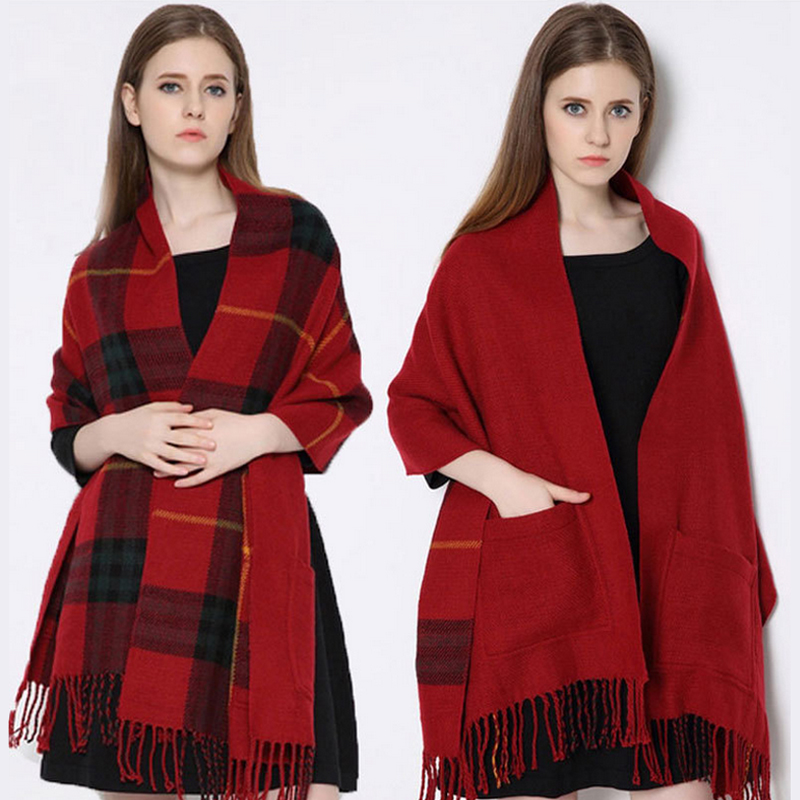 Newest Stylish Winter Scarf For Women Shawls And S...