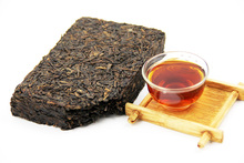 Limited discount  China Yunnan brick puer tea 250g ancient leaf teas 1995yr old brick tea