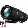 Black HD Compact Monocular Zoom 50x52 Zoom Telescope Binoculars high power high definition Adjustable Daytime hot