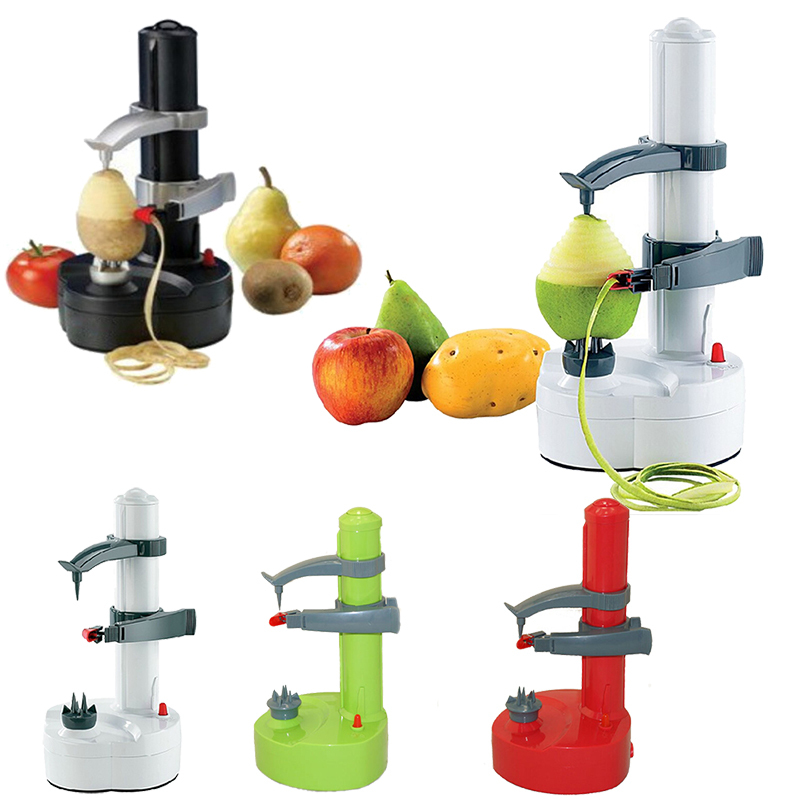 2015 New Kitchen Tools Multifunction Stainless Steel Electric Fruit Apple Peeler Potato Peeling Machine Automatic 4Color