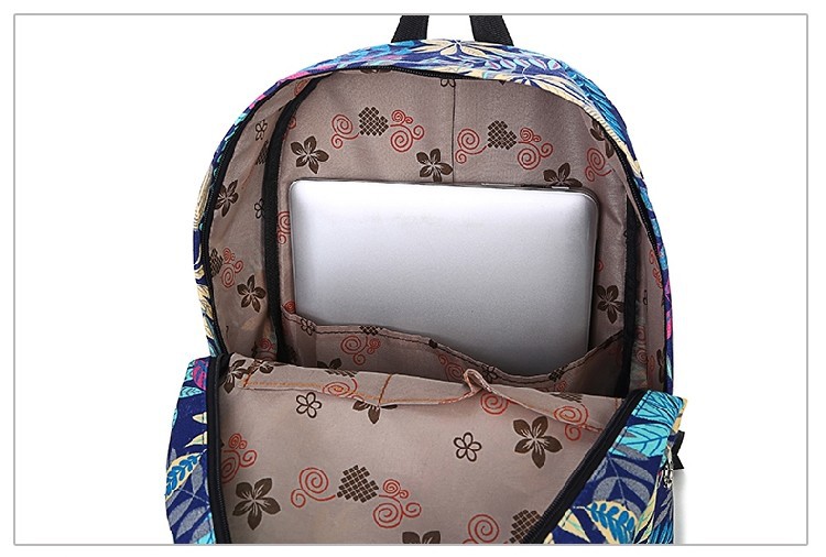 2015 New Fashion Maple leaf School bag Casual Backpack Women Bag for Girls canvas Backpack (26)