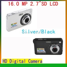 High Quality 16Mp Max 3Mp CMOS Sensor Digital Camera with 4x Digital Zoom and Rechareable Lithium