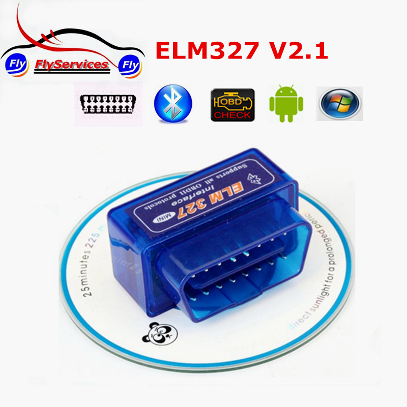 2015  ELM327 Bluetooth OBD2 V2.1   obdii     Elm 327  Android  / 