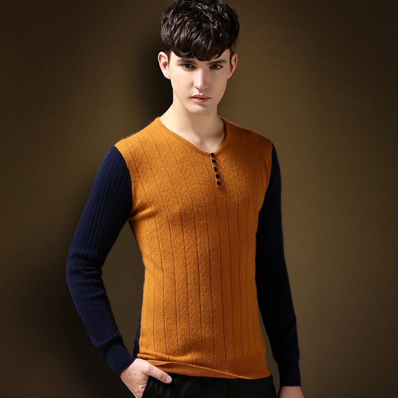 2015 Fashion Winter Brand Cashmere Knitted Sweater...