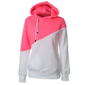Fashion Women s Long sleeved Hooded Drawstring Hoodie Short Coat Pullover Hot