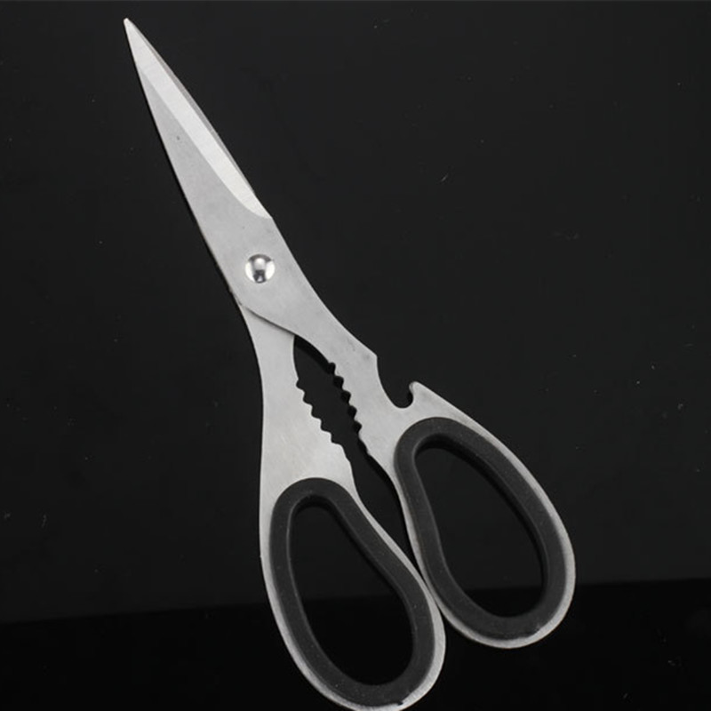Image of Multi-functional Stainless steel kitchen scissors shears chicken bone fish scissors kitchen Accessories gadgets cooking tools