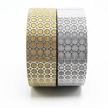 2016 New! Metallic Colour PP Washi Tape Scrapbooking Decorative Tool DIY Kawaii Japanese Stationery Cinta Crafts Paper Craft