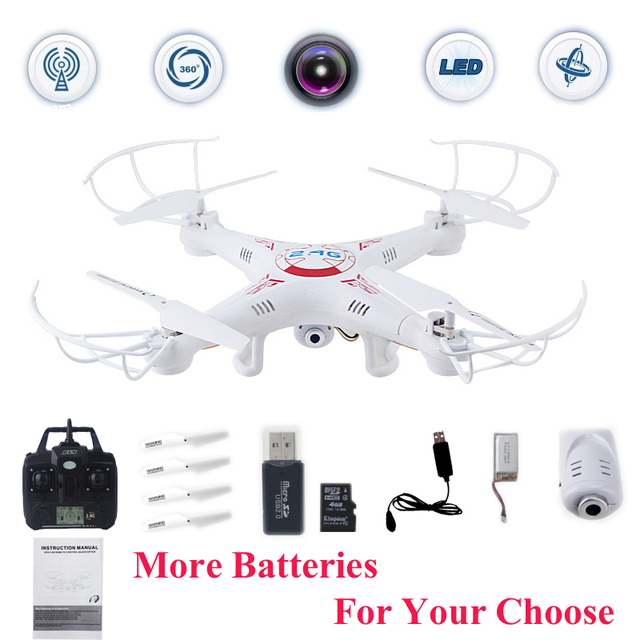 X5C-1 Quadcopter Дроны С Камерой HD Квадрокоптер RC Helicoptero Вертолет Profissional Дрон 2.4 Г 6 оси