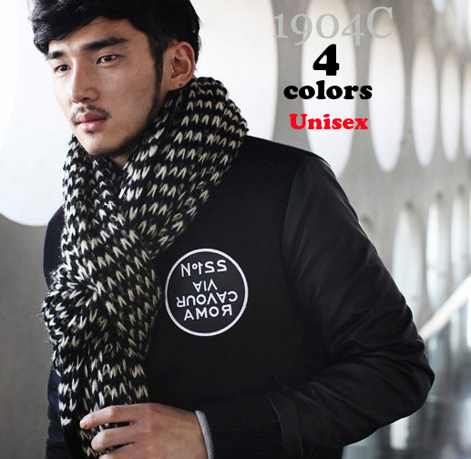 Free Shipping Simple Stylish Mohair Men Scarf Men ...