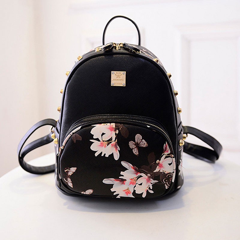 backpack women 2016 Hot selling high quality causal fashion Floral print