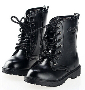 Black Girls Combat Boots | FP Boots