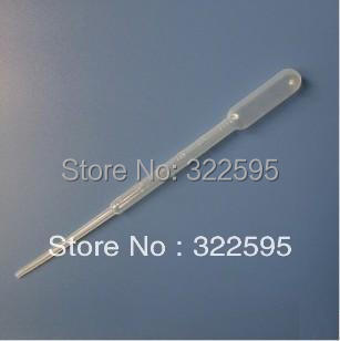 free shipping lengthening 18.5cm 3ml plastic pasteur pipette transfer pipette 500pcs