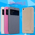 XIAOMI mi5 mi5s Case NILLKIN Sparkle Super Thin Flip Cover Leather Cases XIAOMI mi5 mi5s Design