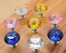 Hot Selling Crystal Furniture Handles and Knobs Crystal Drawer Pulls Furniture Hardware Fittings