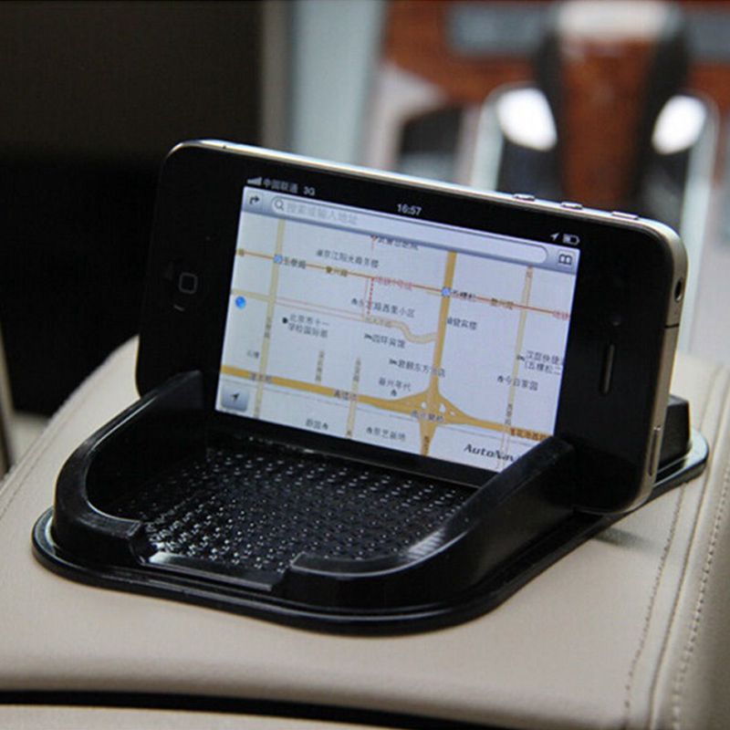 Image of New Black Multi-functional Car Anti-Slip Mat Holder Sticker Car Non-Slip Dash Pad For Mobile Phone GPS PAD MP3 MP4