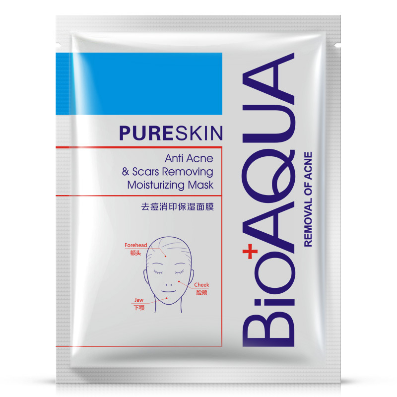 BIOAQUA Acne Moisturizer Mask Whitening Oil control Anti Acne Blackheads Pure Skin Care Anti
