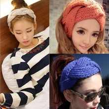 Crochet Headband Knitted Ear Warmer for Adult Women Teen Handmade winter hair accessories