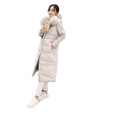 2016 Winter New Fashion Women Down Jacket Large Fox Fur Collar Hooded Thickening Duck Down Coat