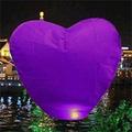 Suministros Fiestas Party 5 Pcs Heart Chinese Fire Flying Sky KongMing Floating Wish Lantern decoration mariage
