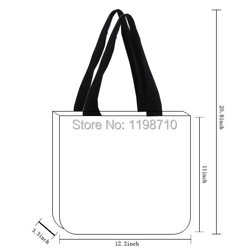 High Quality Canvas Material Shopping Bags Custom England Rock Band ...