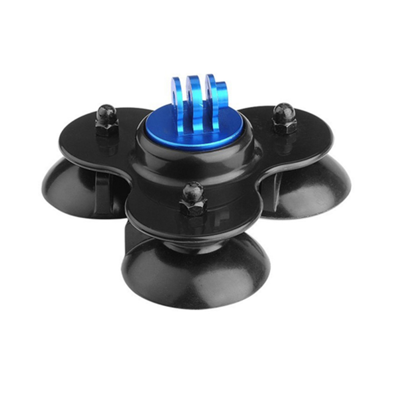 CNC Tripod suction cup for gopro hero 4 3