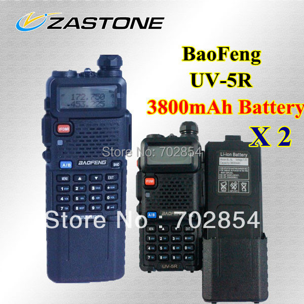   2 .  baofeng -5r 136 - 174   400 - 520    3800   