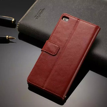 10pcs/lot Huawei P8 Vintage PU Leather Case, For Huawei Ascend P8 Luxury Wallet with Flip Stand Style Phone Bag Cover + freeship