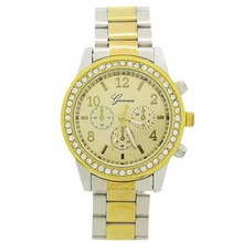 Fashion Brand Rose Gold Ladies Wristwatches Gift For Girl Full Stainless Steel Luxury Rhinestone Quartz Watch
