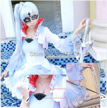RWBY Weiss Schnee cos cosplay Jacket Dress Belt