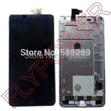 100% New Original Black LCD Screen Display + Touch Digitizer +Frame For ZTE Nubia Z5 Z5s NX503A Assembly by free shipping