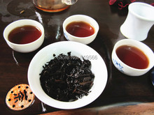 perfume 2004yr menghai ripe cake puer tea old comrades 357g Chinese shu pu erh yunnan puerh