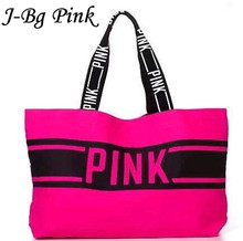 2016 bolsa feminina women bag victoria designer handbags high quality bag over shoulder pink large shopper canvas bags 4 Colors