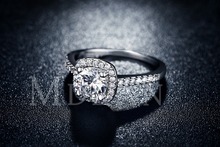S925 Wedding rings for women platinum plated jewelry luxury rings Engagement square bague AAA zirconia Accessories
