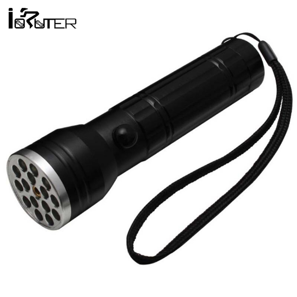 3 In 1 15 LED UV Laser Flashlight Multifunction LED Flashlight with 5