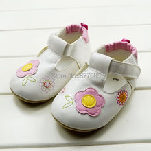 First walkers girl s pink flower first walkers girl s floral soft sole hook and loop