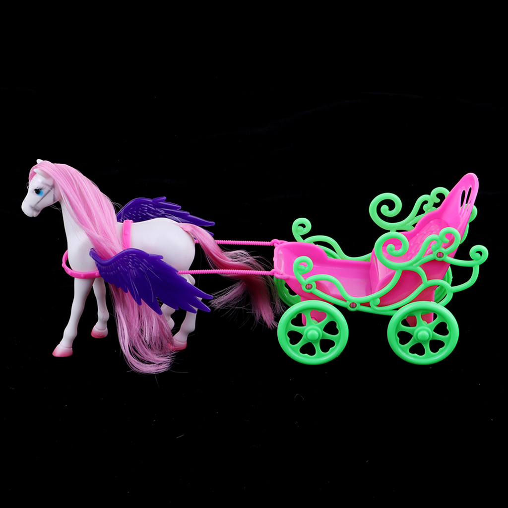 princess doll carriage