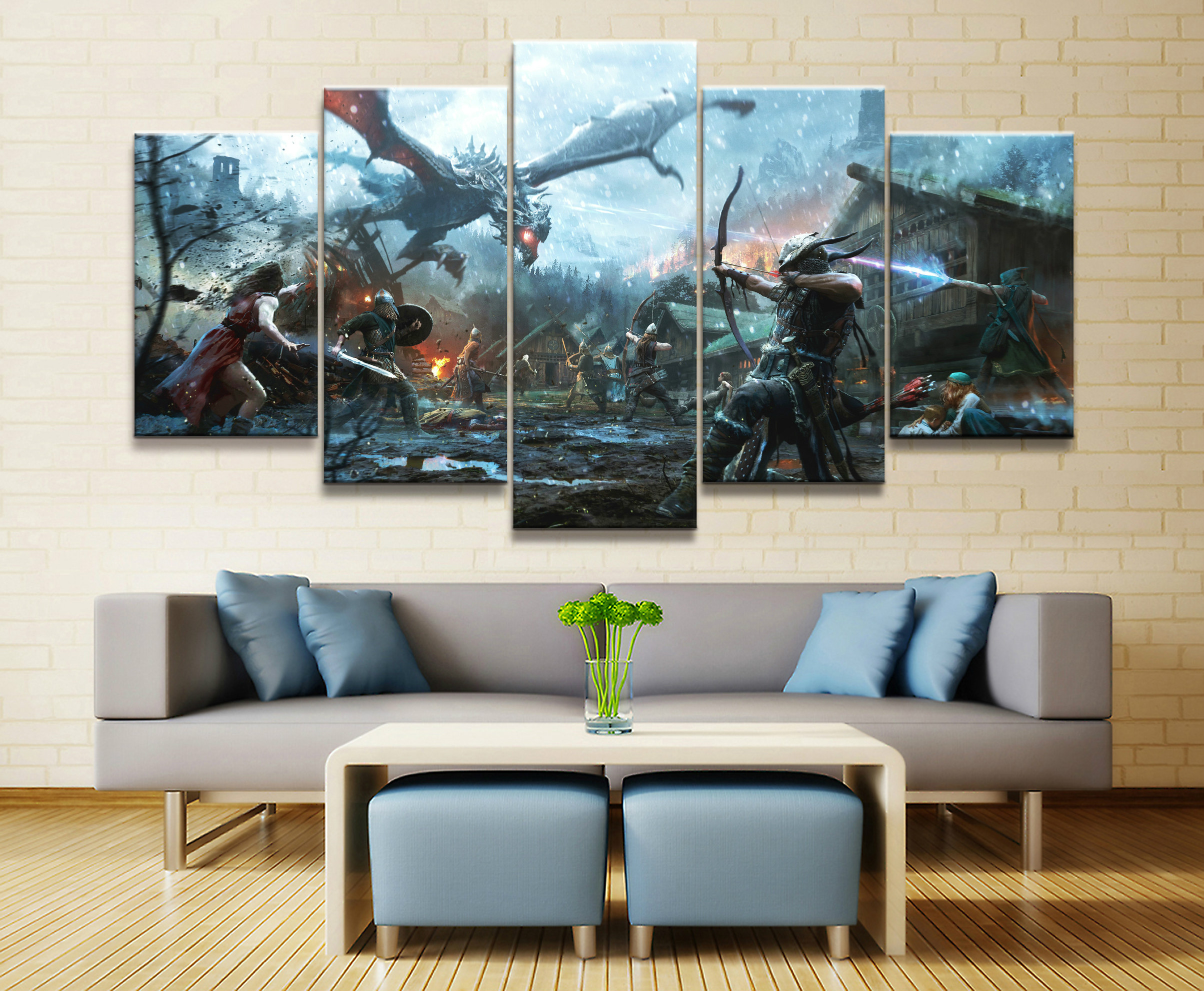 Moda Pintura Lienzo Skyrim Map Game Poster Tela De Lienzo Impresi/ón De Tela Pintura Para Decoraci/ón Del Hogar Arte De La Pared Pinturas De Im/ágenes 60 90cm